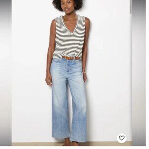 Rag & bone Miramar Andi Wide Leg Sweatpants Jeans Sz 24